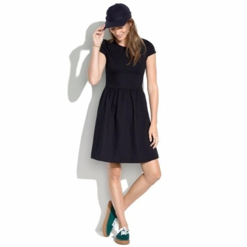 Madewell Black Ponte Screenplay Size XS Casual Dress